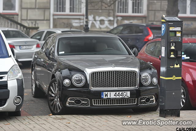 Bentley Mulsanne spotted in Warsaw, Poland