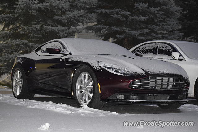 Aston Martin DB11 spotted in Golden Valley, Minnesota