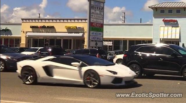 Lamborghini Aventador spotted in Jacksonville, Florida