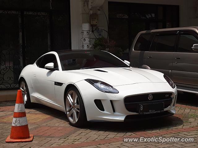 Jaguar F-Type spotted in Serpong, Indonesia