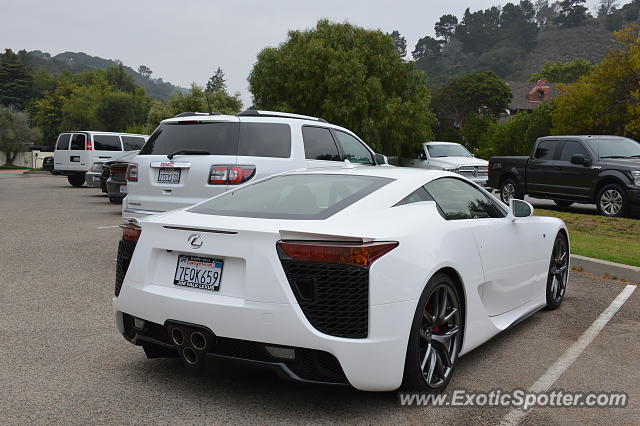 Lexus LFA spotted in Carmel Valley, California