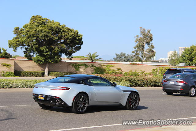 Aston Martin DB11 spotted in Newport Beach, California