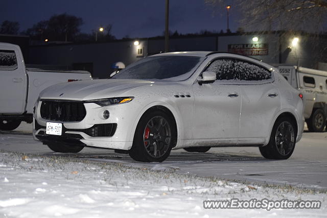 Maserati Levante spotted in Plymouth, Minnesota