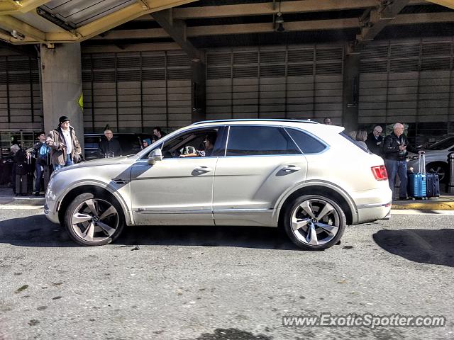 Bentley Bentayga spotted in Washington D.C., Maryland