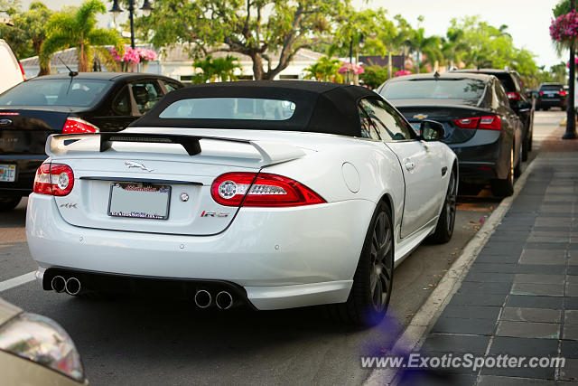 Jaguar XKR-S spotted in Naples, Florida