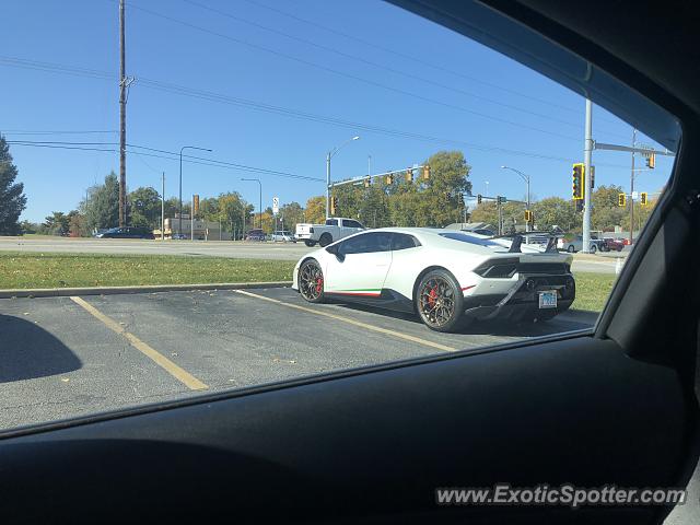 Lamborghini Huracan spotted in Springfield, Illinois