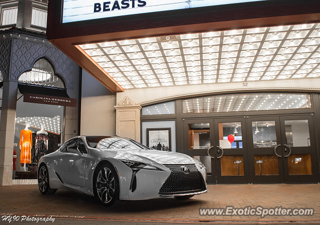 Lexus LC 500 spotted in Dallas, Texas