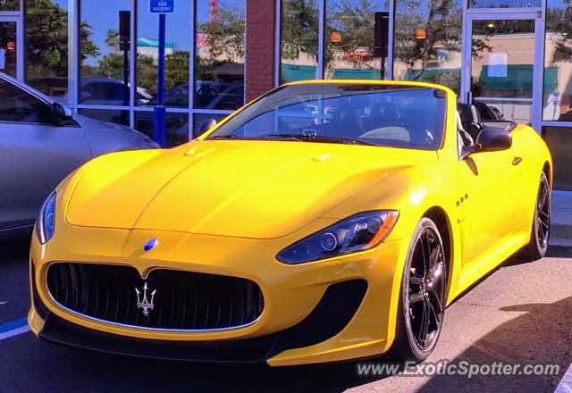 Maserati GranTurismo spotted in Jacksonville, Florida