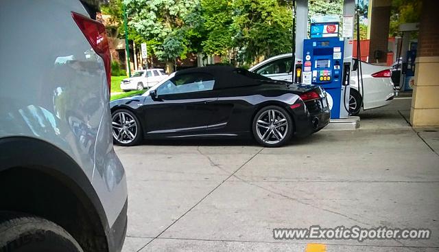 Audi R8 spotted in Detroit, Michigan