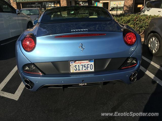 Ferrari California spotted in Irvine, California