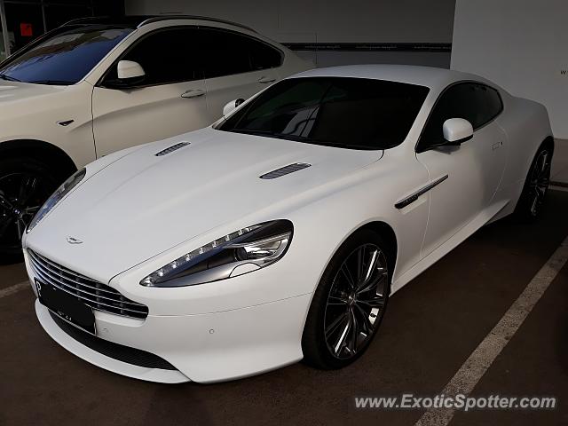 Aston Martin Virage spotted in Jakarta, Indonesia