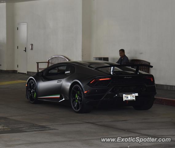 Lamborghini Huracan spotted in Honolulu, Hawaii