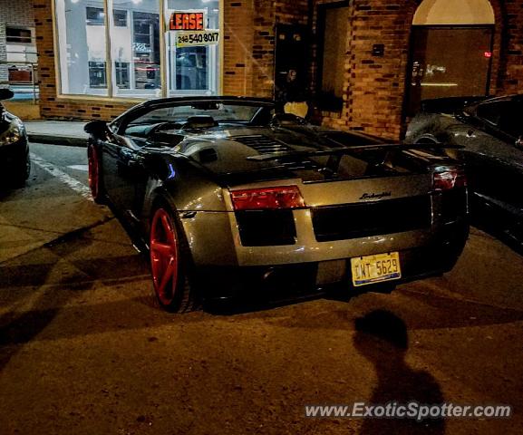 Lamborghini Gallardo spotted in Detroit, Michigan