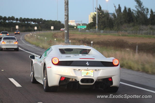 Ferrari 458 Italia spotted in St. Petersburg, Florida