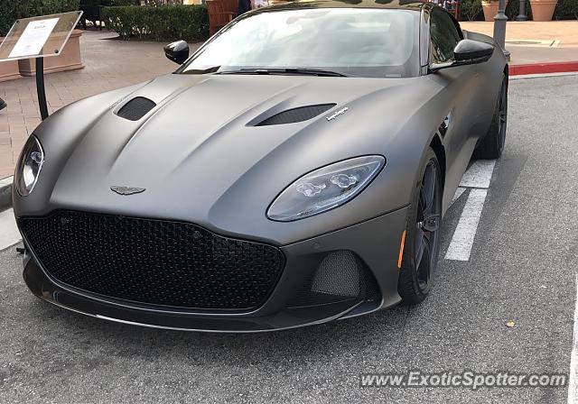 Aston Martin DBS spotted in Newport Beach, California