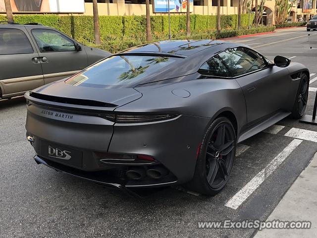 Aston Martin DBS spotted in Newport Beach, California
