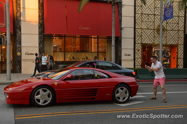 Ferrari 348 spotted in Beverly Hills, California
