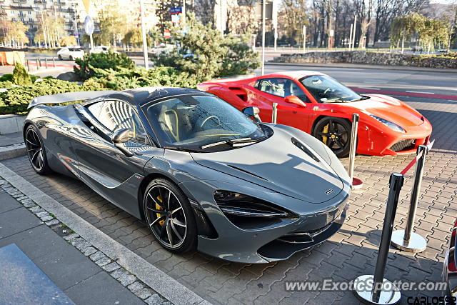 Mclaren 720S spotted in Warsaw, Poland