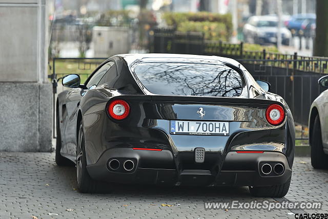 Ferrari F12 spotted in Warsaw, Poland