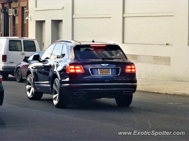 Bentley Bentayga spotted in New york city, New York