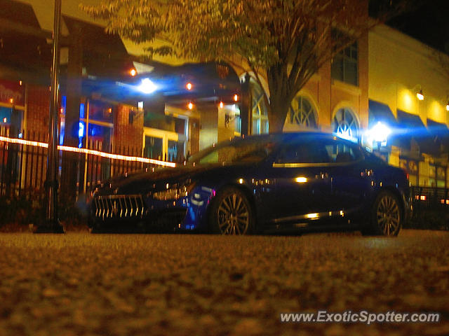 Maserati Ghibli spotted in Maple lawn, Maryland