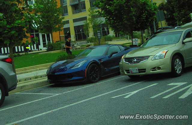 Chevrolet Corvette Z06 spotted in Columbia, Maryland