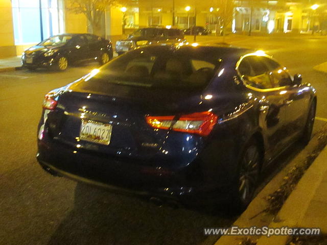 Maserati Ghibli spotted in Maple lawn, Maryland