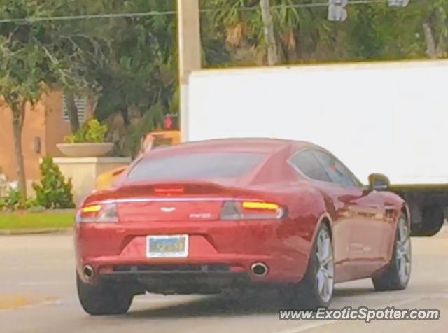 Aston Martin Rapide spotted in Jacksonville, Florida