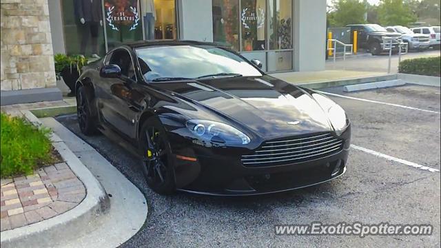 Aston Martin Vantage spotted in Jacksonville, Florida