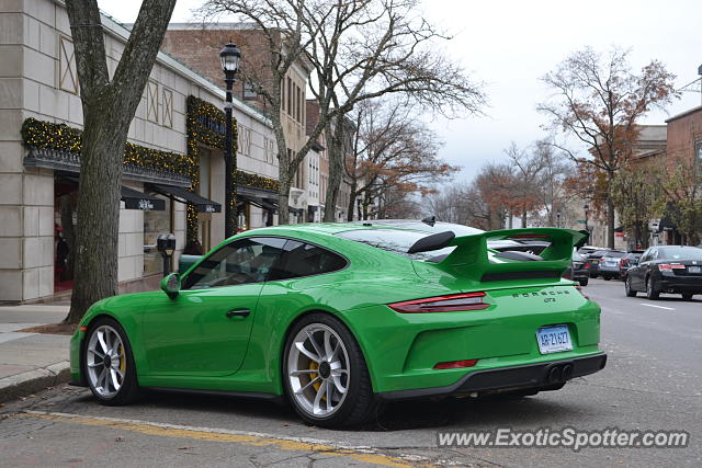 Porsche 911 GT3 spotted in Greenwich, Connecticut