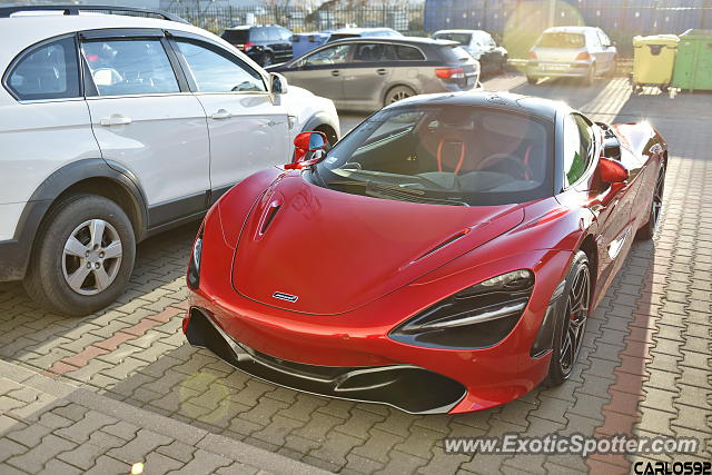 Mclaren 720S spotted in Warsaw, Poland