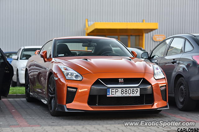 Nissan GT-R spotted in Warsaw, Poland