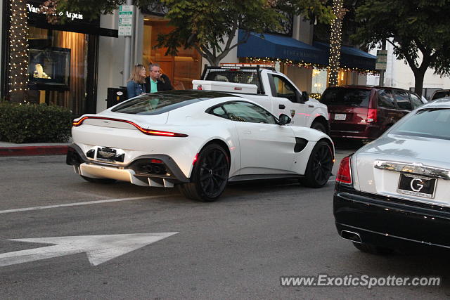Aston Martin Vantage spotted in Beverly Hills, California
