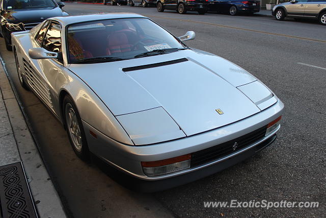 Ferrari Testarossa spotted in Beverly Hills, California