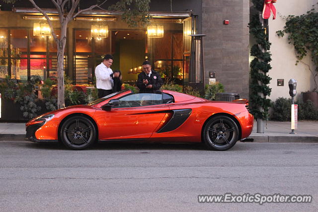 Mclaren 650S spotted in Beverly Hills, California