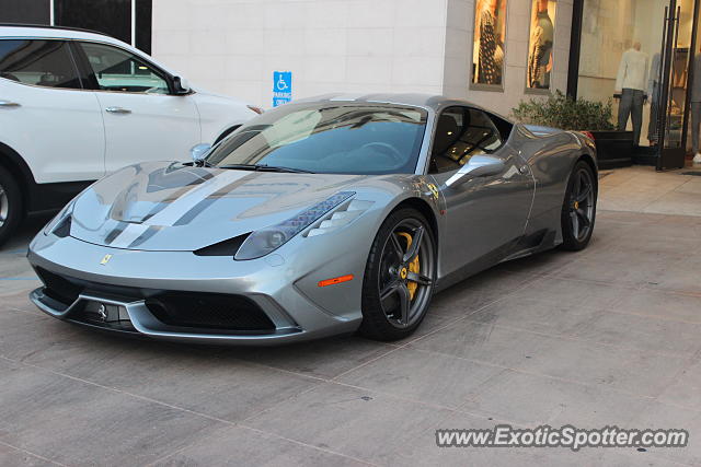 Ferrari 458 Italia spotted in Beverly Hills, California
