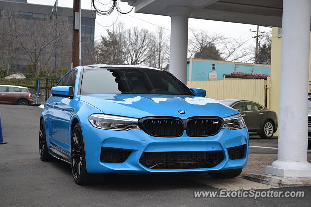 BMW M5 spotted in Greenwich, Connecticut