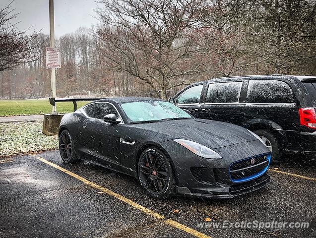 Jaguar F-Type spotted in Bloomington, Indiana
