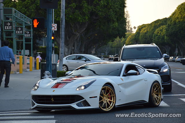 Ferrari F12 spotted in Beverly Hills, California