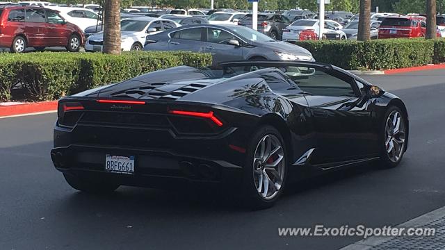Lamborghini Huracan spotted in Irvine, California