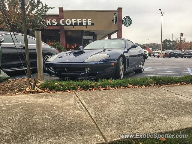 Ferrari 550 spotted in Buckhead, Georgia