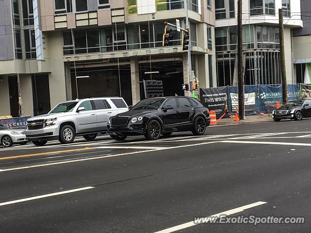 Bentley Bentayga spotted in Atlanta, Georgia