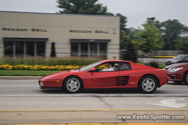 Ferrari Testarossa spotted in Westmont, Illinois