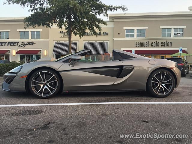 Mclaren 570S spotted in Raleigh, North Carolina