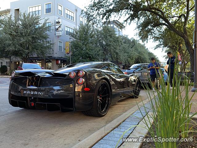 Pagani Huayra spotted in Dallas, Texas