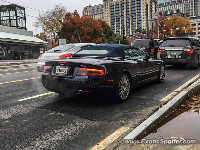 Aston Martin DB9 spotted in Atlanta, Georgia