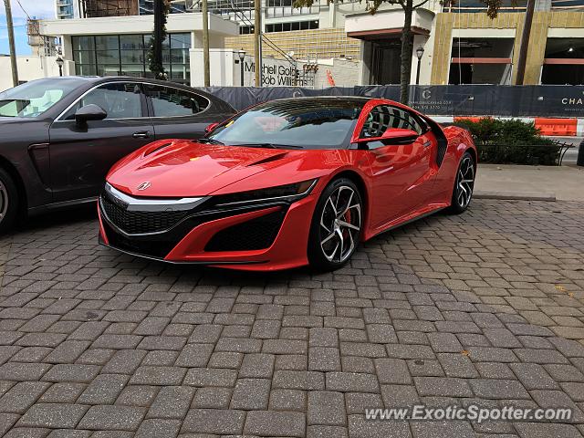 Acura NSX spotted in Atlanta, Georgia