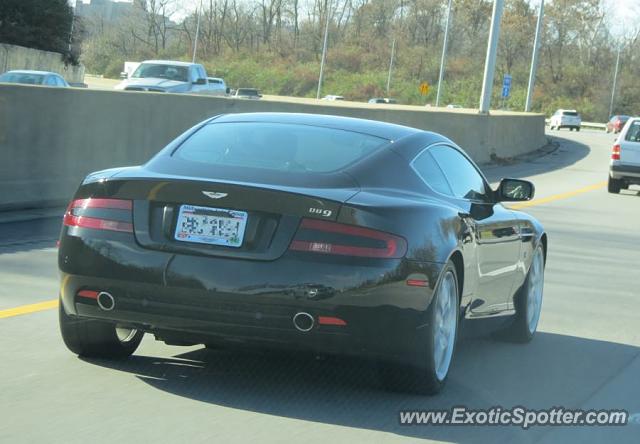 Aston Martin DB9 spotted in Cincinnati, Ohio
