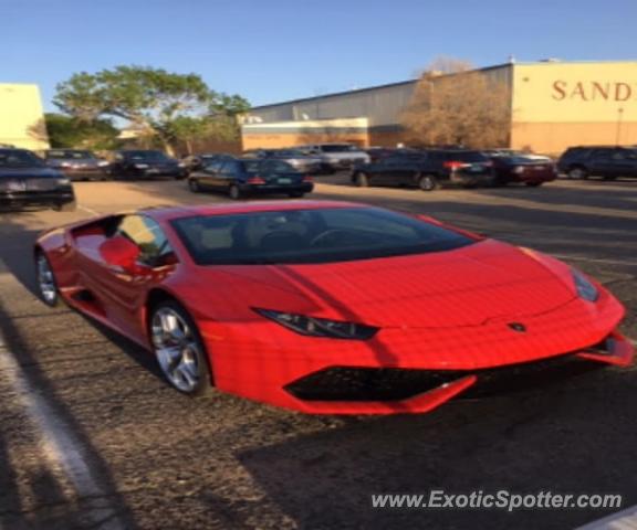Lamborghini Huracan spotted in Albuquerque, New Mexico