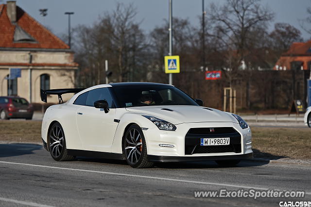 Nissan GT-R spotted in Warsaw, Poland